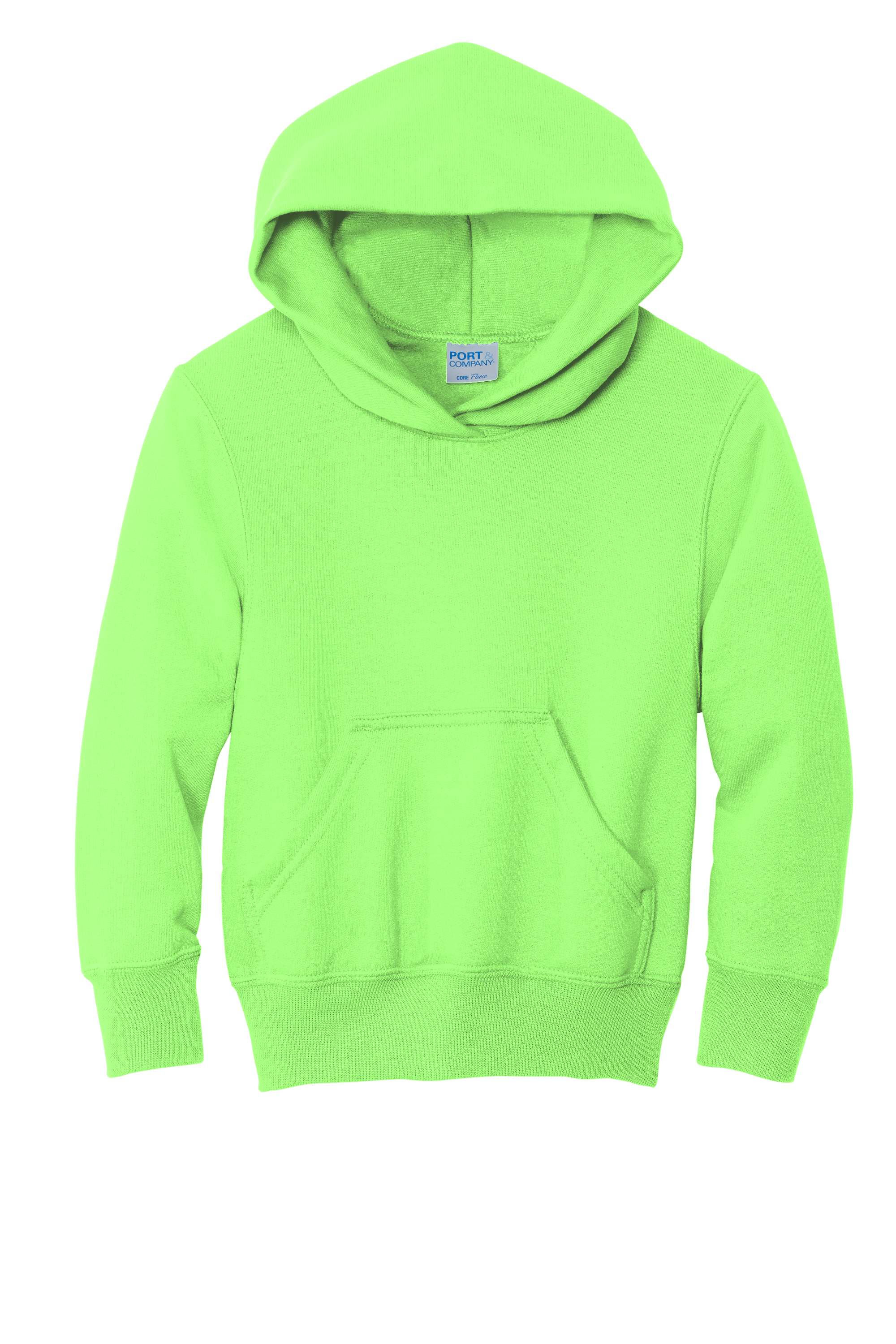 PC90YH  Port & Co™ Youth Core Fleece Pullover Hooded Sweatshirt