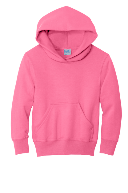 PC90YH  Port & Co™ Youth Core Fleece Pullover Hooded Sweatshirt