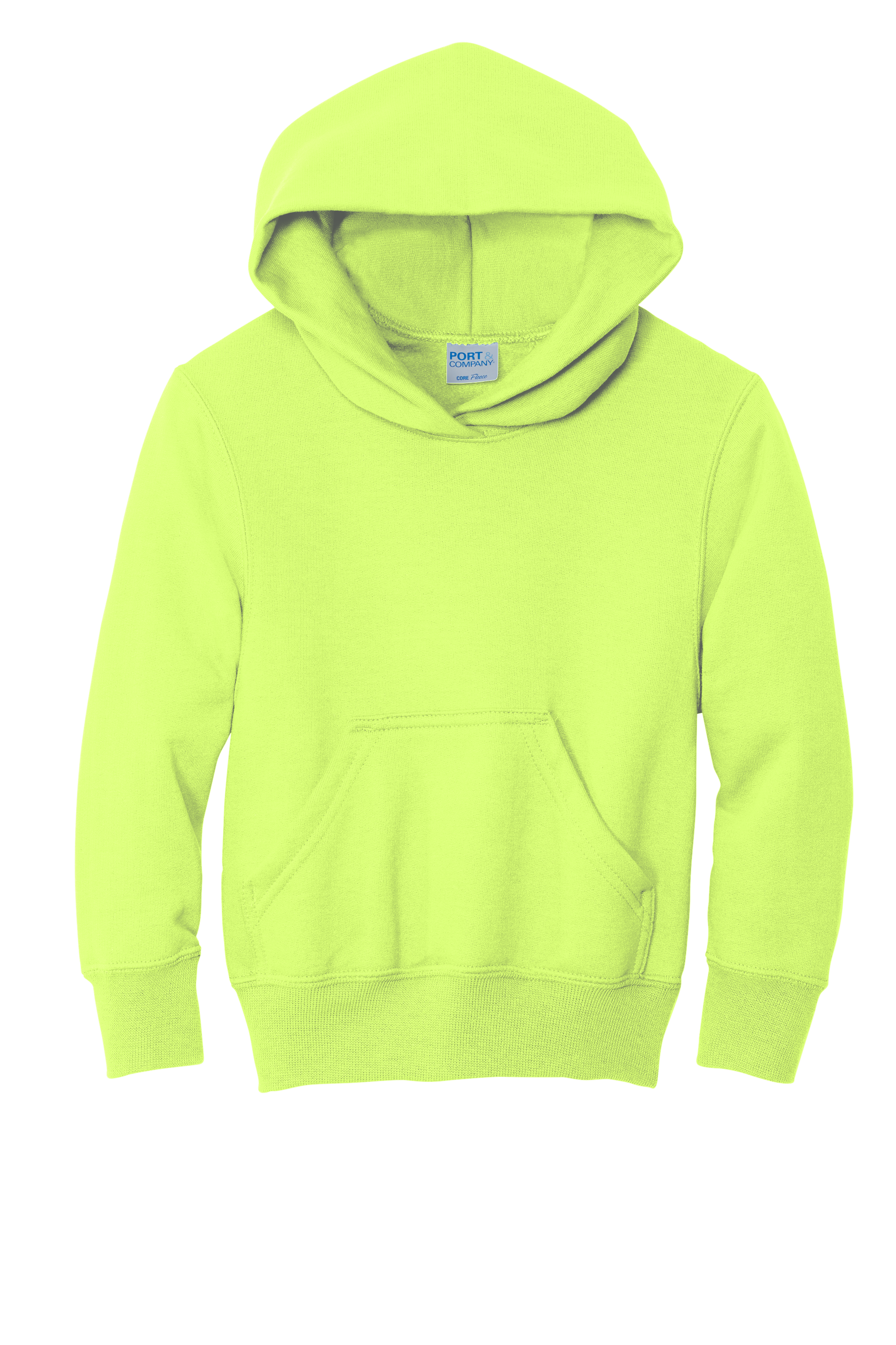 PC90YH  Port & Co™ Youth Core Fleece Pullover Hooded Sweatshirt