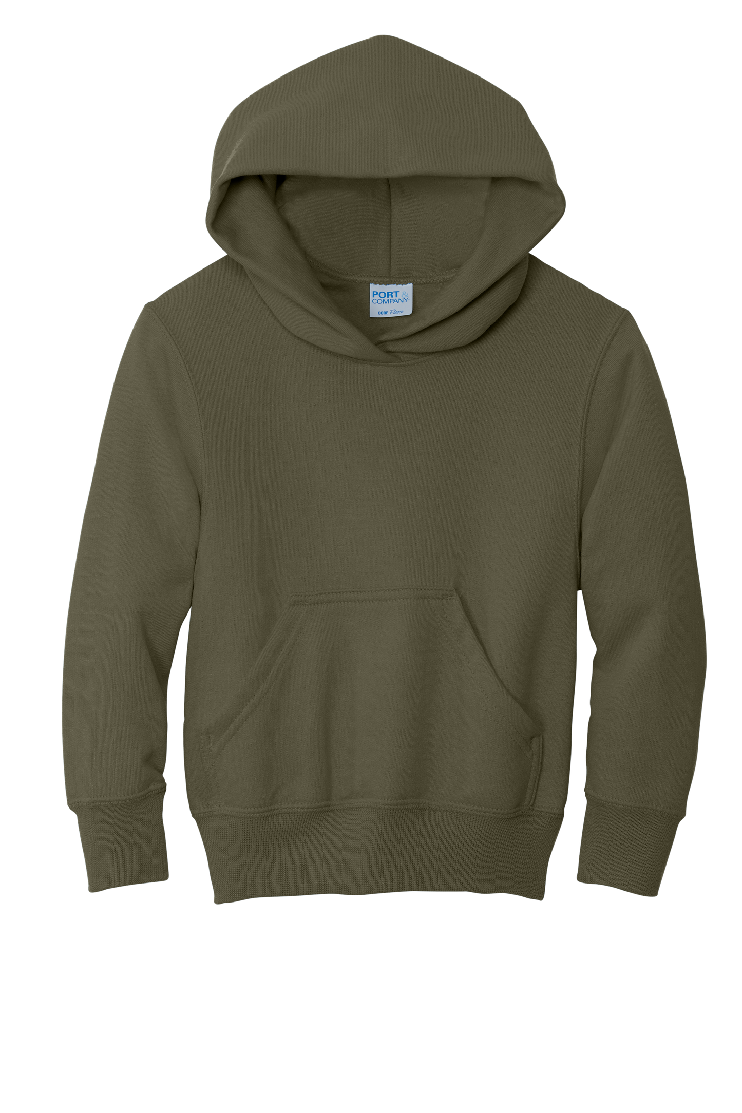 PC90YH  Port & Co™ Youth Core Fleece Pullover Hooded Sweatshirt