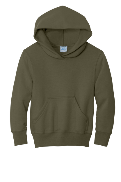 PC90YH  Port & Co™ Youth Core Fleece Pullover Hooded Sweatshirt