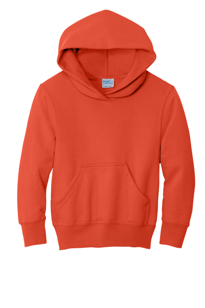 PC90YH  Port & Co™ Youth Core Fleece Pullover Hooded Sweatshirt