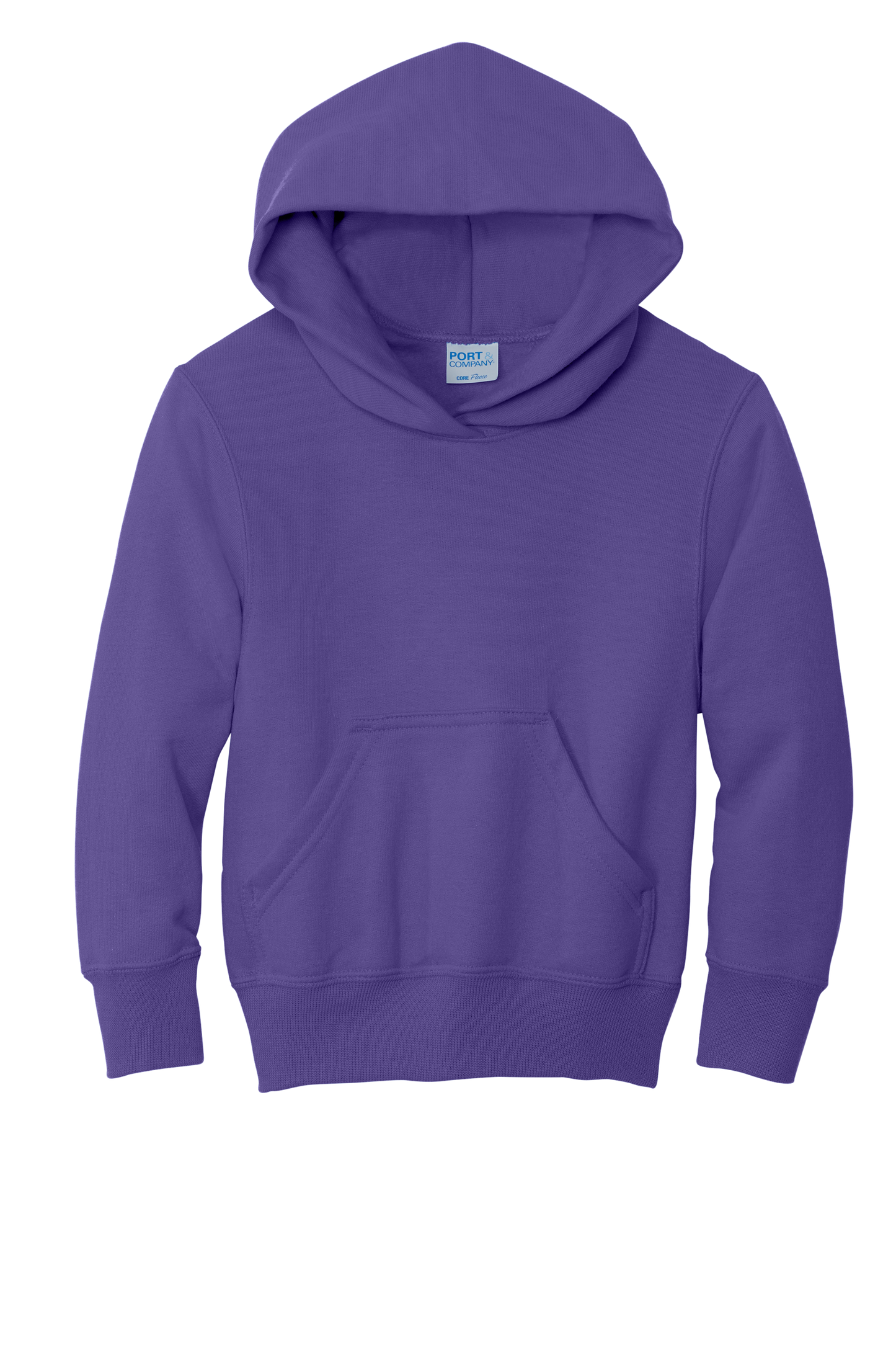 PC90YH  Port & Co™ Youth Core Fleece Pullover Hooded Sweatshirt