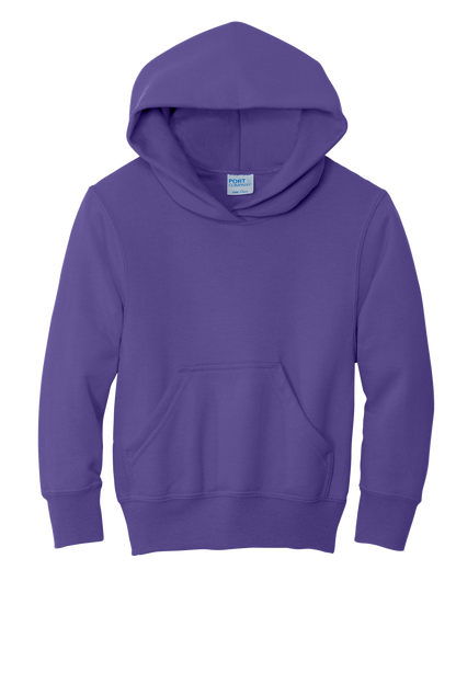 PC90YH  Port & Co™ Youth Core Fleece Pullover Hooded Sweatshirt