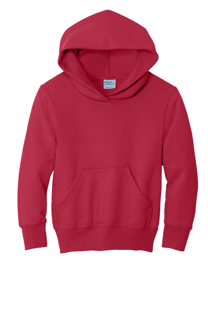 PC90YH  Port & Co™ Youth Core Fleece Pullover Hooded Sweatshirt