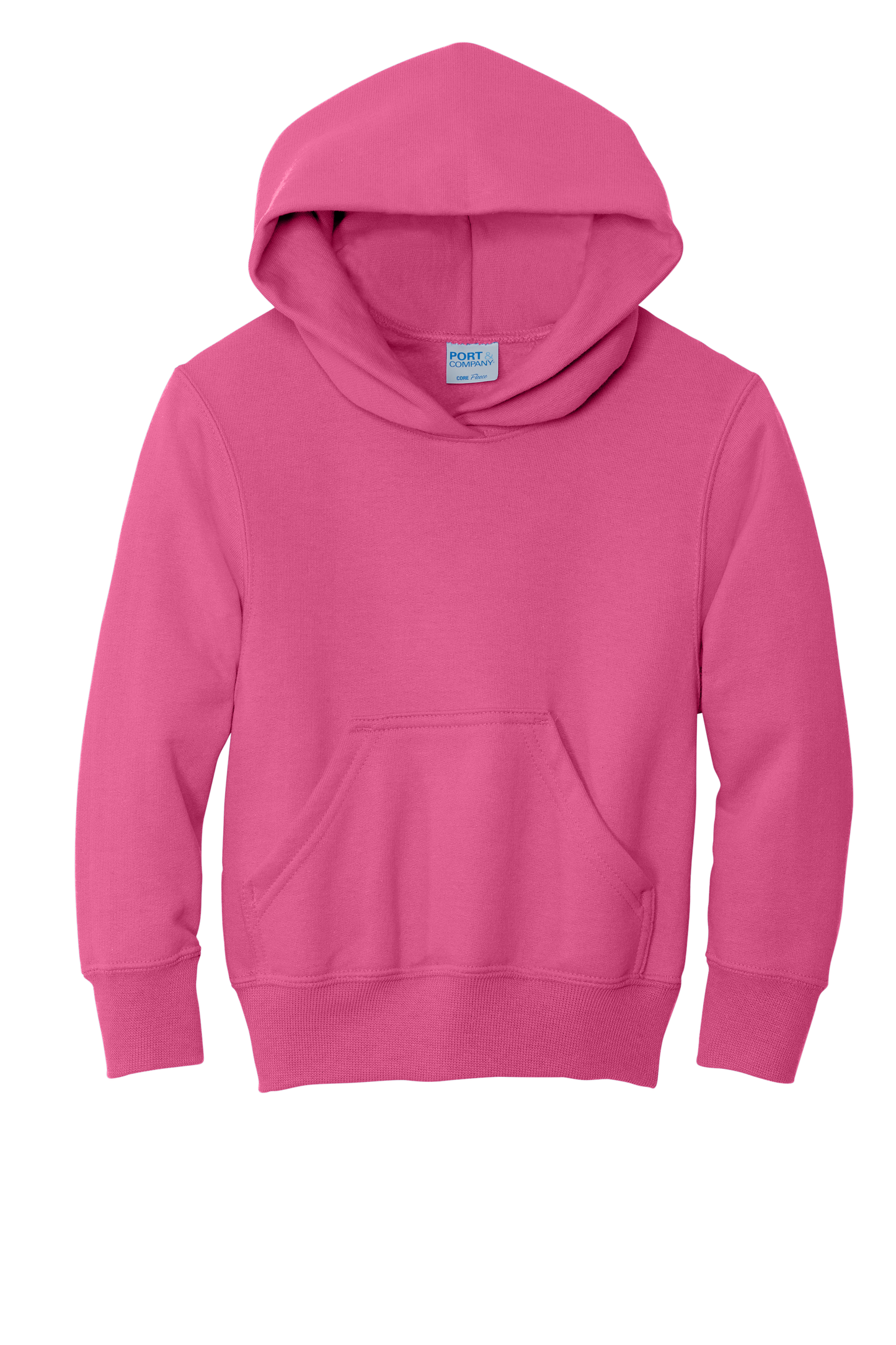 PC90YH  Port & Co™ Youth Core Fleece Pullover Hooded Sweatshirt