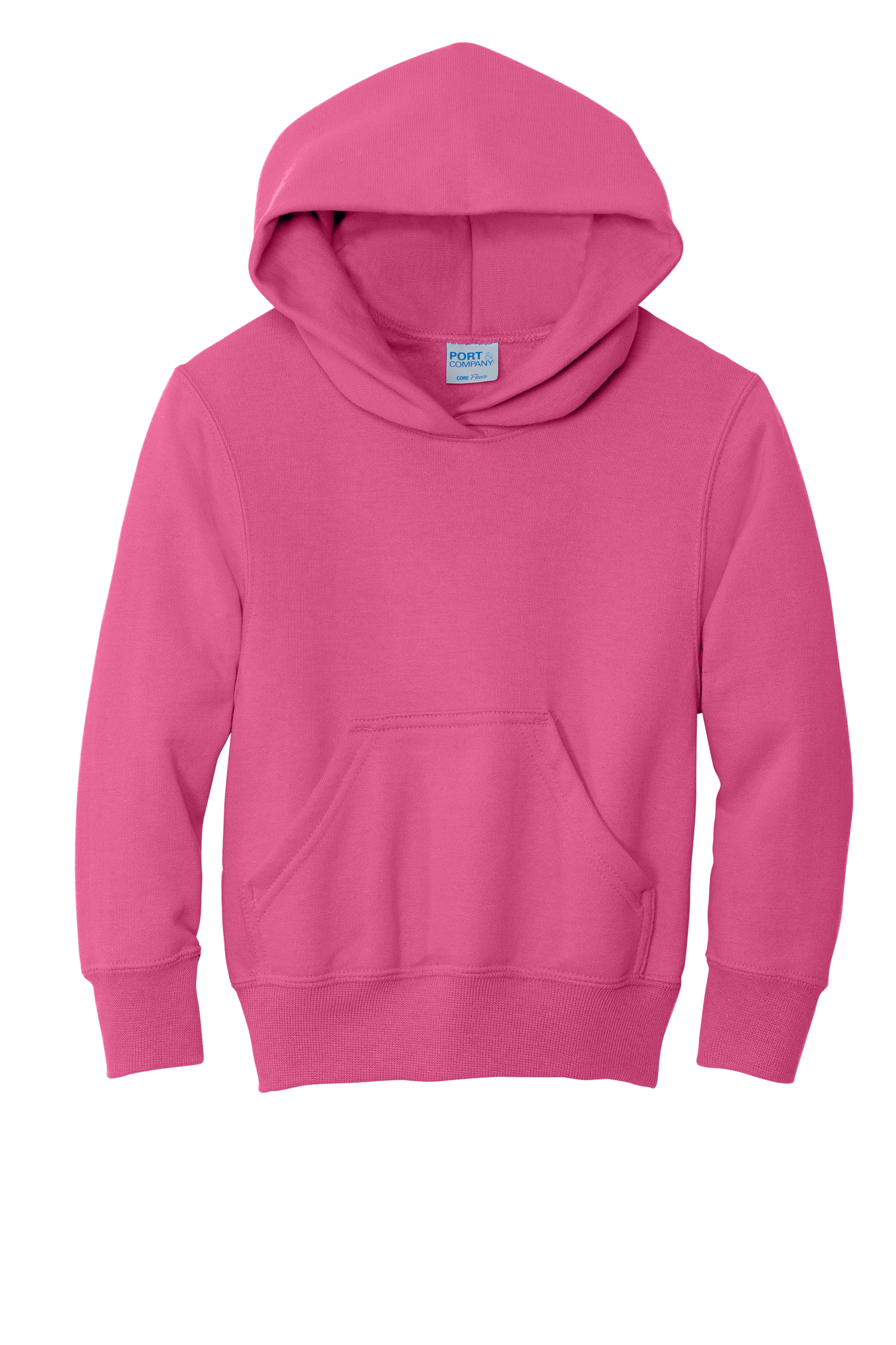 PC90YH  Port & Co™ Youth Core Fleece Pullover Hooded Sweatshirt