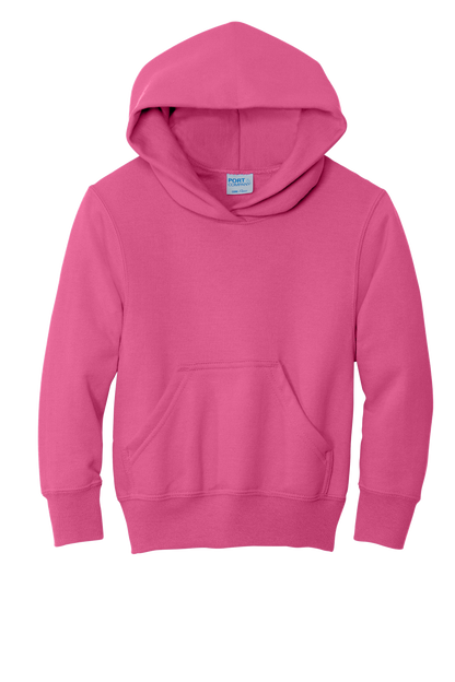 PC90YH  Port & Co™ Youth Core Fleece Pullover Hooded Sweatshirt
