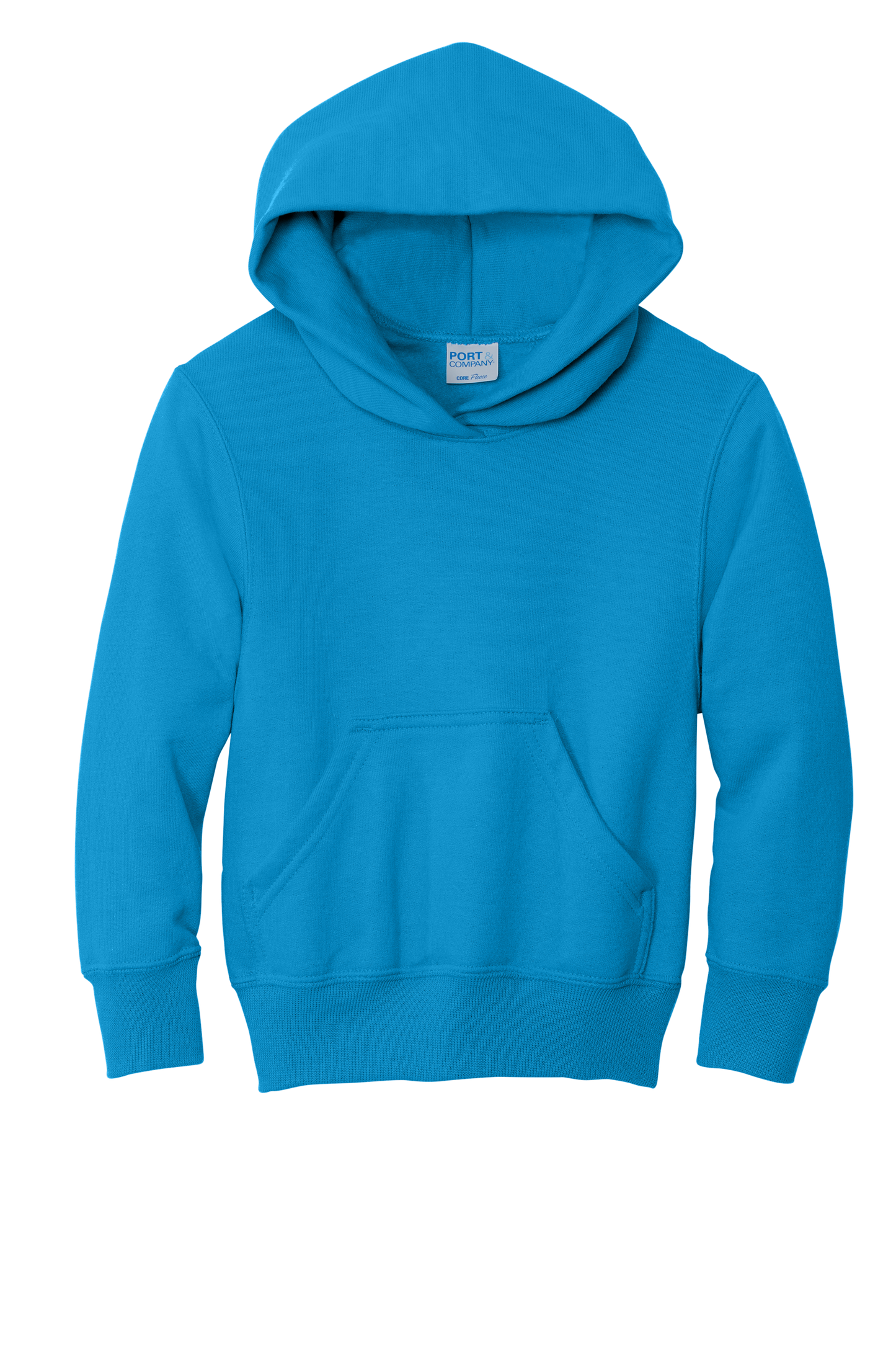 PC90YH  Port & Co™ Youth Core Fleece Pullover Hooded Sweatshirt