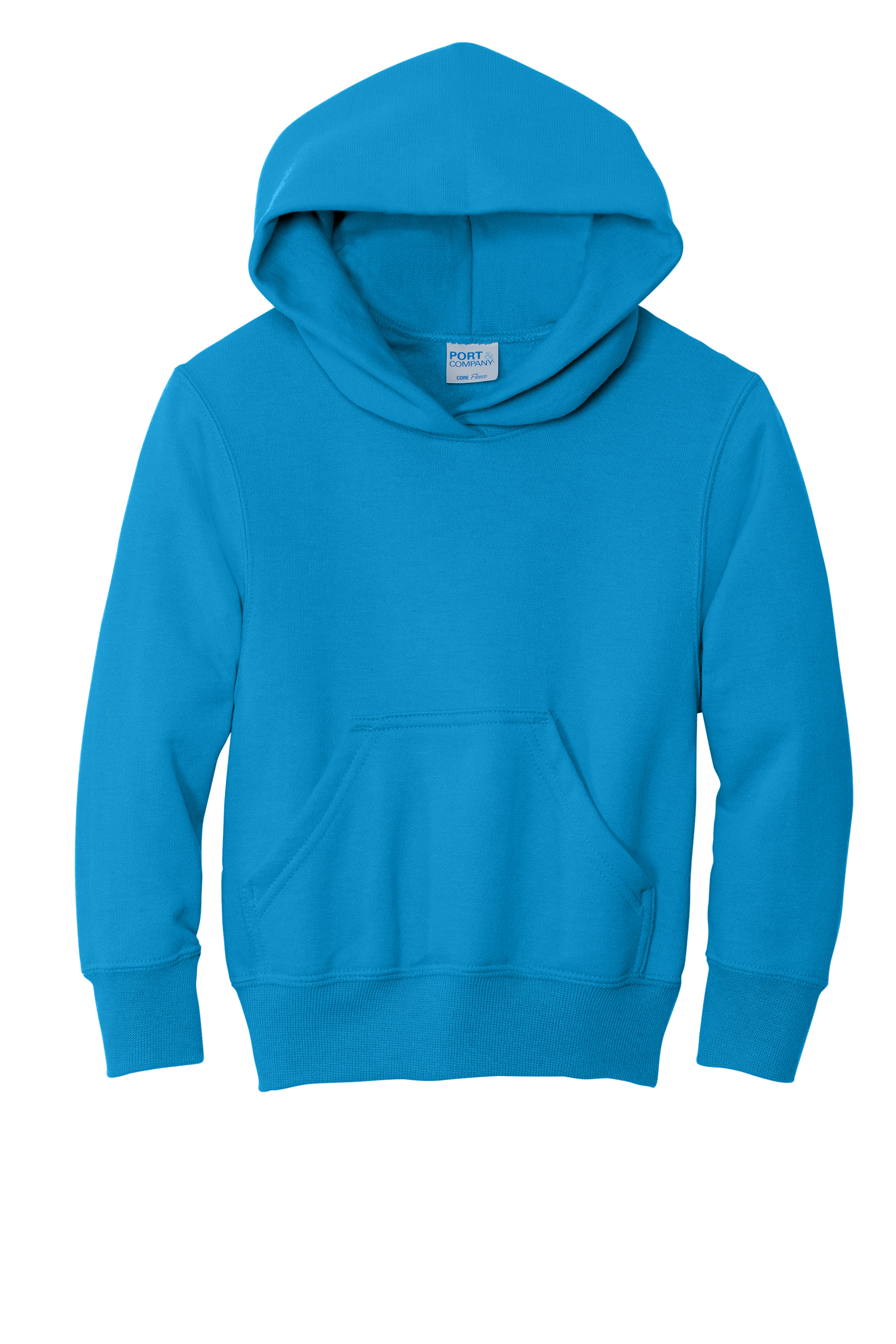 PC90YH  Port & Co™ Youth Core Fleece Pullover Hooded Sweatshirt