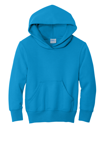 PC90YH  Port & Co™ Youth Core Fleece Pullover Hooded Sweatshirt