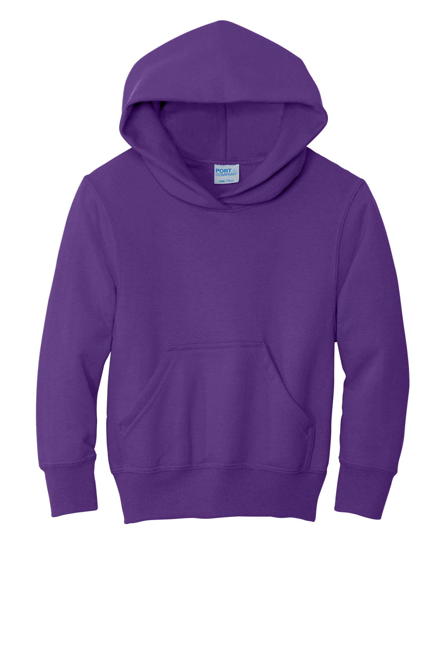 PC90YH  Port & Co™ Youth Core Fleece Pullover Hooded Sweatshirt