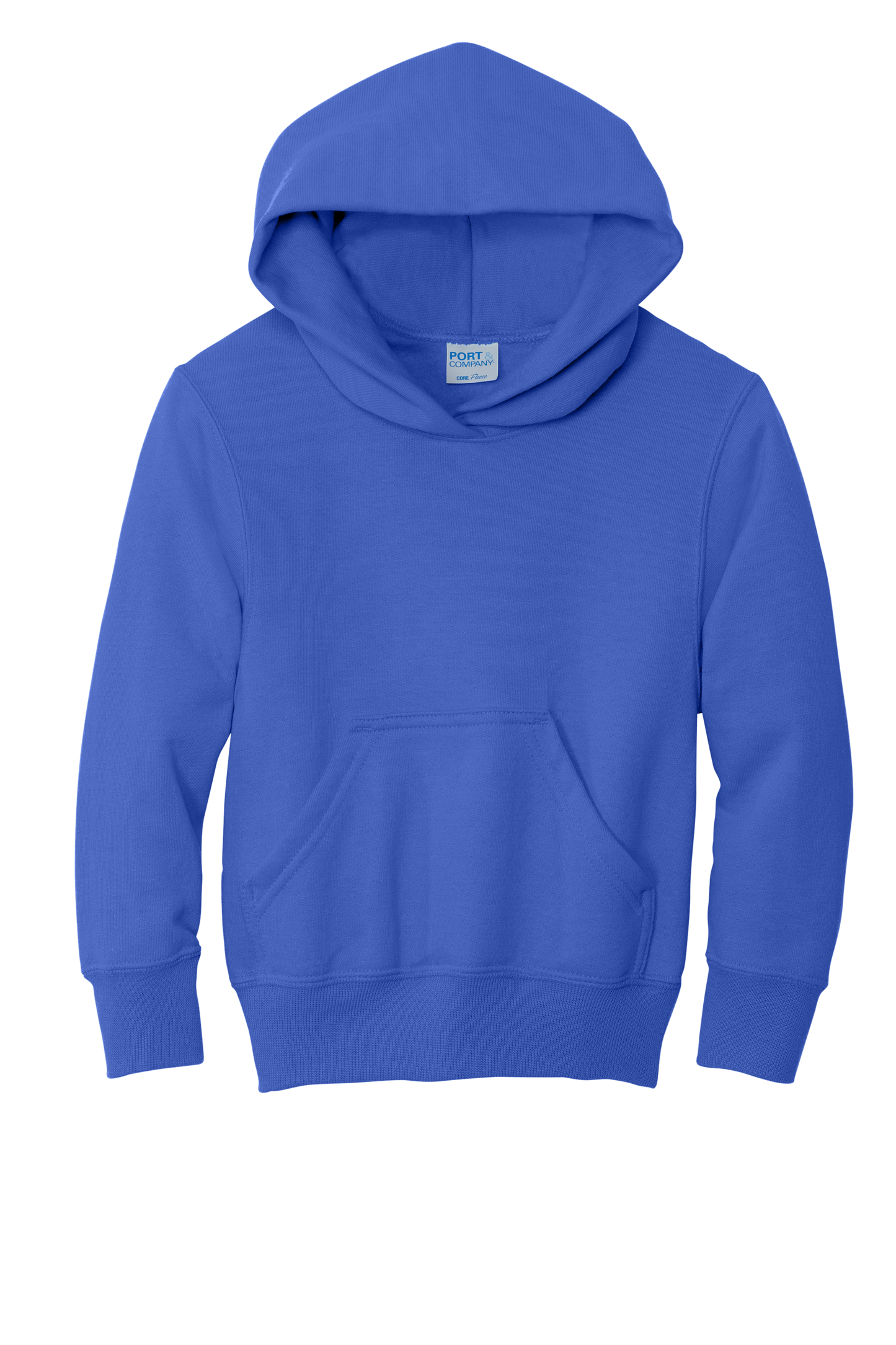 PC90YH  Port & Co™ Youth Core Fleece Pullover Hooded Sweatshirt
