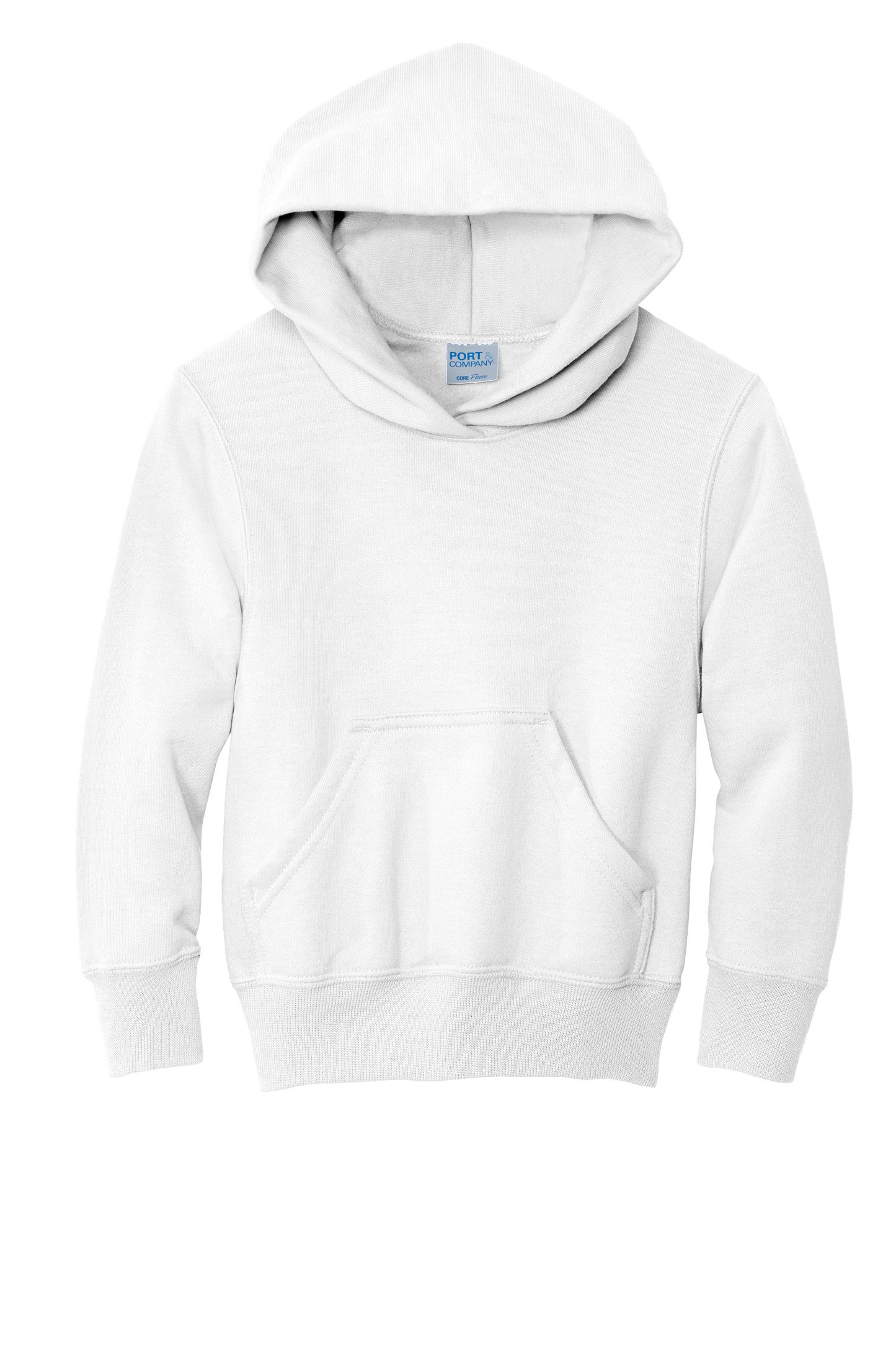 PC90YH  Port & Co™ Youth Core Fleece Pullover Hooded Sweatshirt