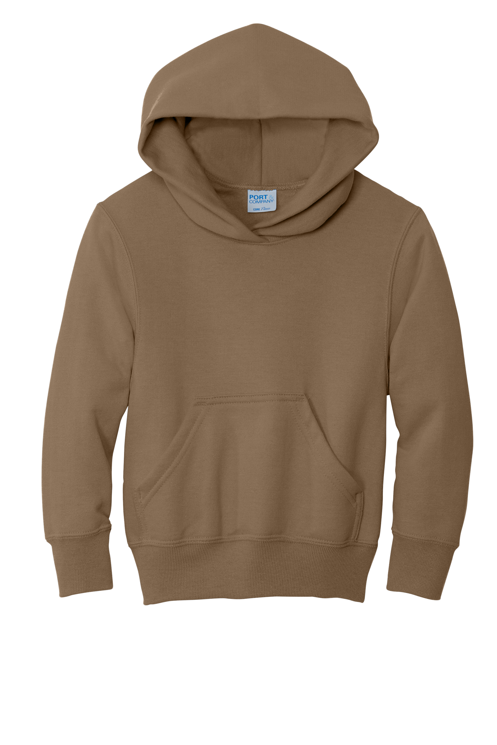 PC90YH  Port & Co™ Youth Core Fleece Pullover Hooded Sweatshirt