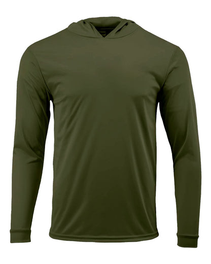 Paragon Unisex Bahama Performance Hooded Long Sleeve T-Shirt - 220