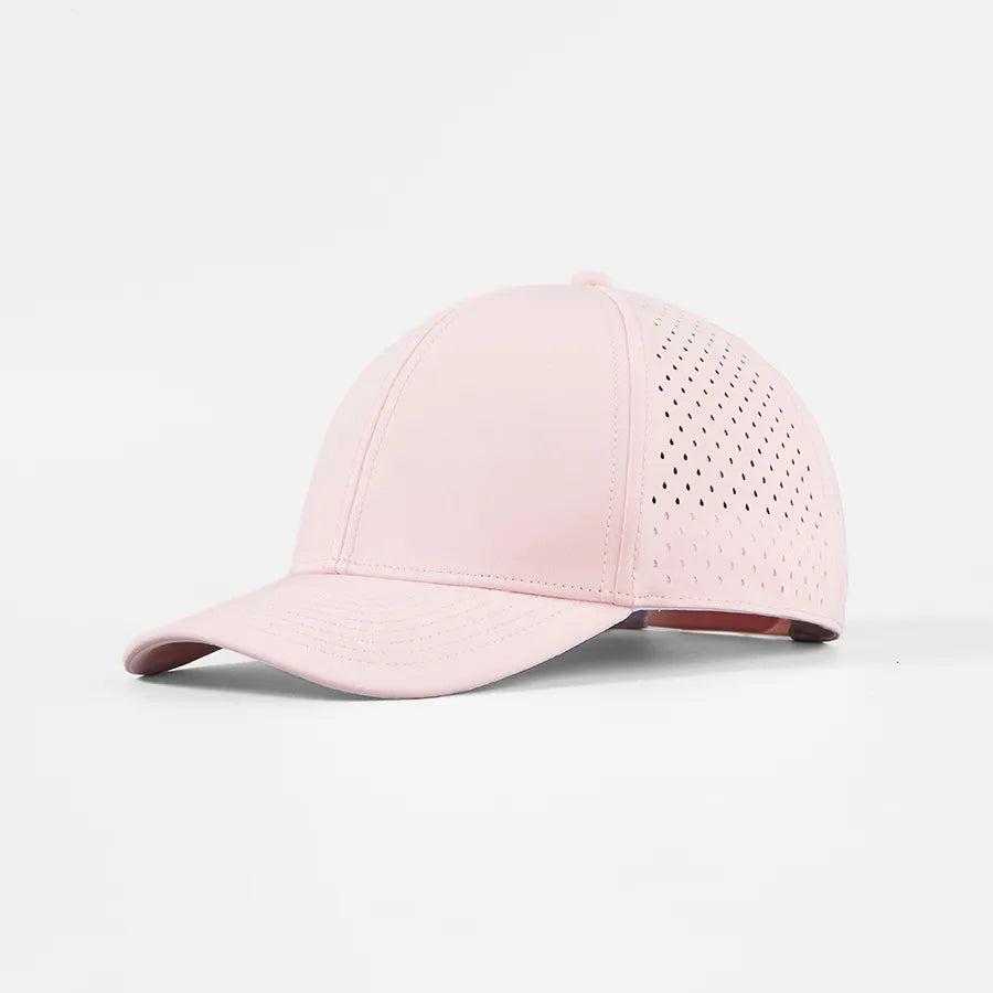 Performance Water Resistant Perforated Snapback Hat - 6266