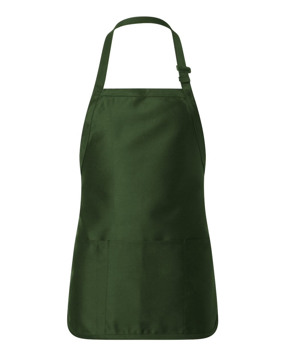 Q-Tees Full-Length Apron with Pouch Pocket - Q4250