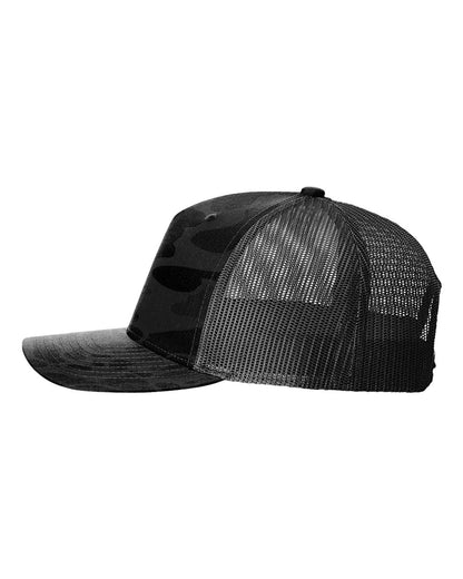 Richardson Printed Five-Panel Trucker Cap - 112PFP