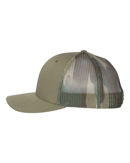 Richardson Printed Mesh Trucker Cap - 112PM