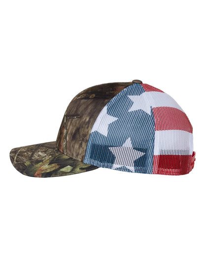 Richardson Printed Mesh Trucker Cap - 112PM