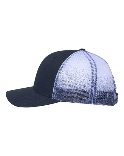 Richardson Printed Mesh Trucker Cap - 112PM