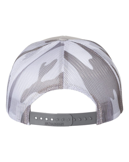 Richardson Printed Mesh Trucker Cap - 112PM