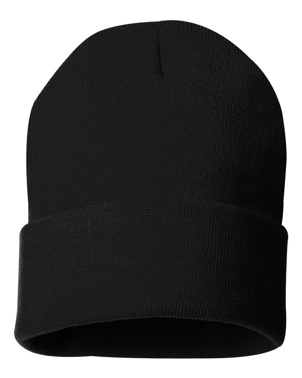 Sportsman 12" Solid Cuffed Beanie - SP12