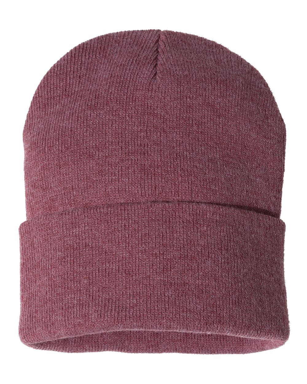 Sportsman 12" Solid Cuffed Beanie - SP12