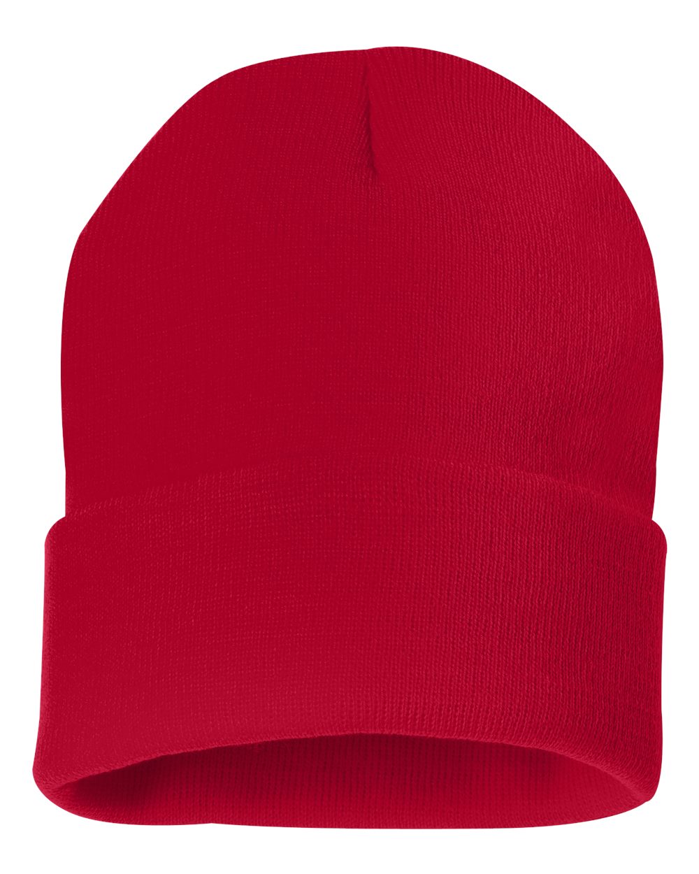 Sportsman 12" Solid Cuffed Beanie - SP12