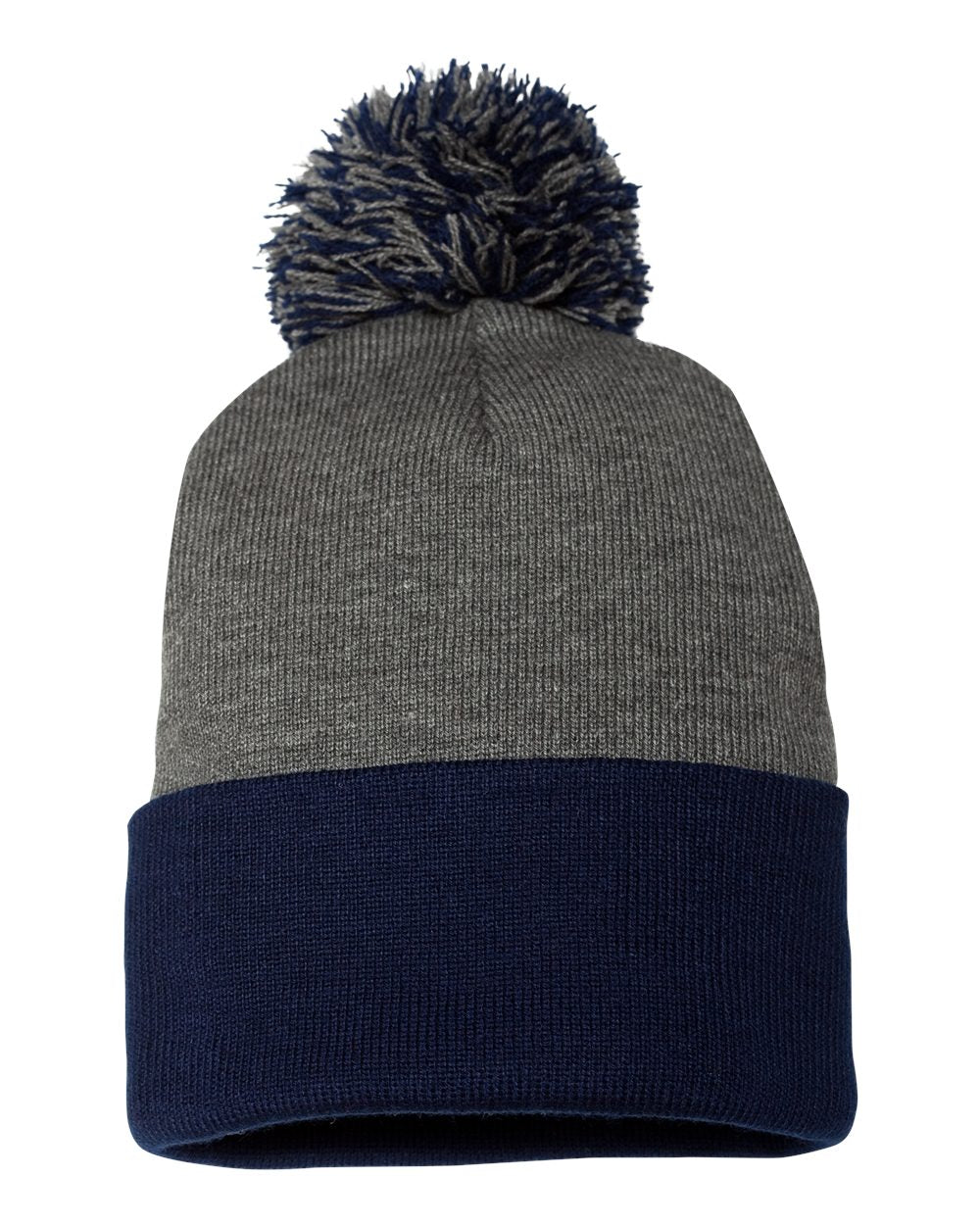 Sportsman 12" Pom-Pom Cuffed Beanie - SP15