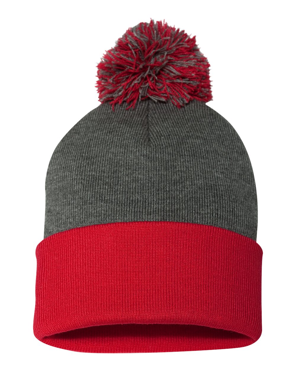 Sportsman 12" Pom-Pom Cuffed Beanie - SP15