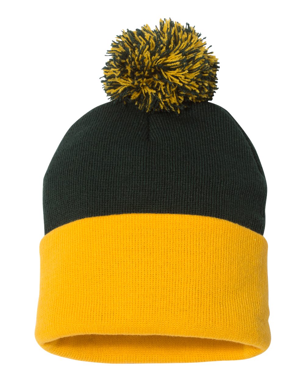 Sportsman 12" Pom-Pom Cuffed Beanie - SP15