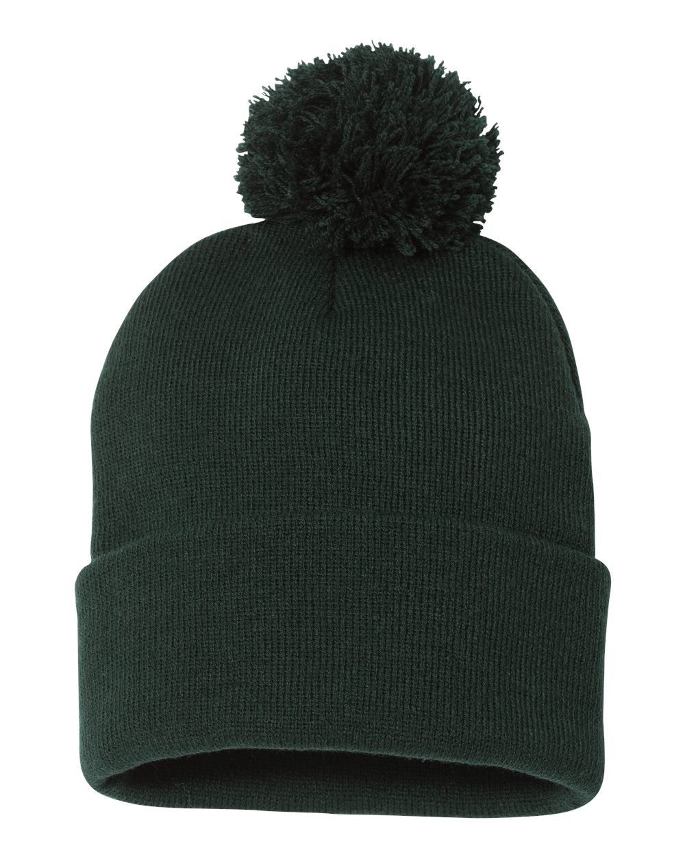 Sportsman 12" Pom-Pom Cuffed Beanie - SP15
