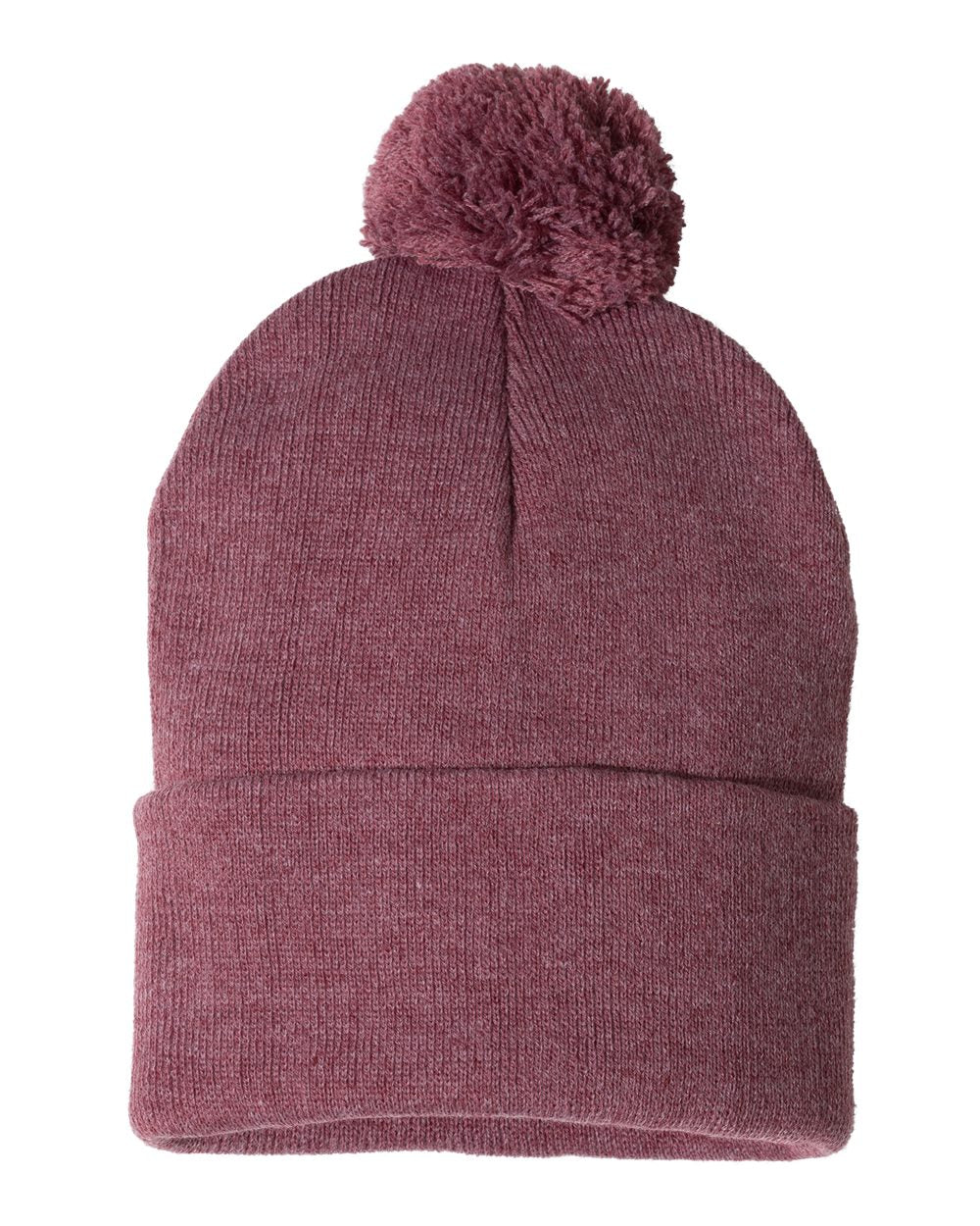 Sportsman 12" Pom-Pom Cuffed Beanie - SP15