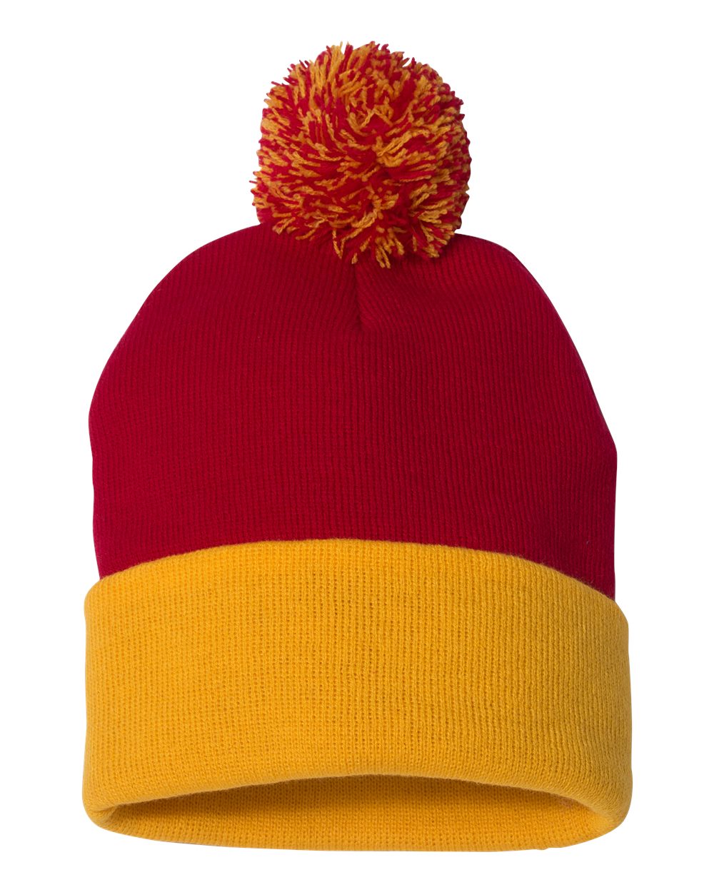 Sportsman 12" Pom-Pom Cuffed Beanie - SP15