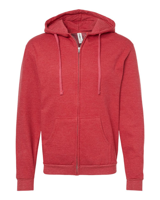 Tultex Unisex Full-Zip Hooded Sweatshirt - 331