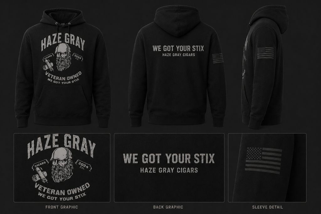 Haze Gray - Hooded Sweatshirt - 996MR
