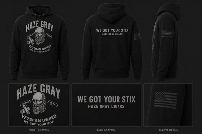 Haze Gray - Hooded Sweatshirt - 996MR